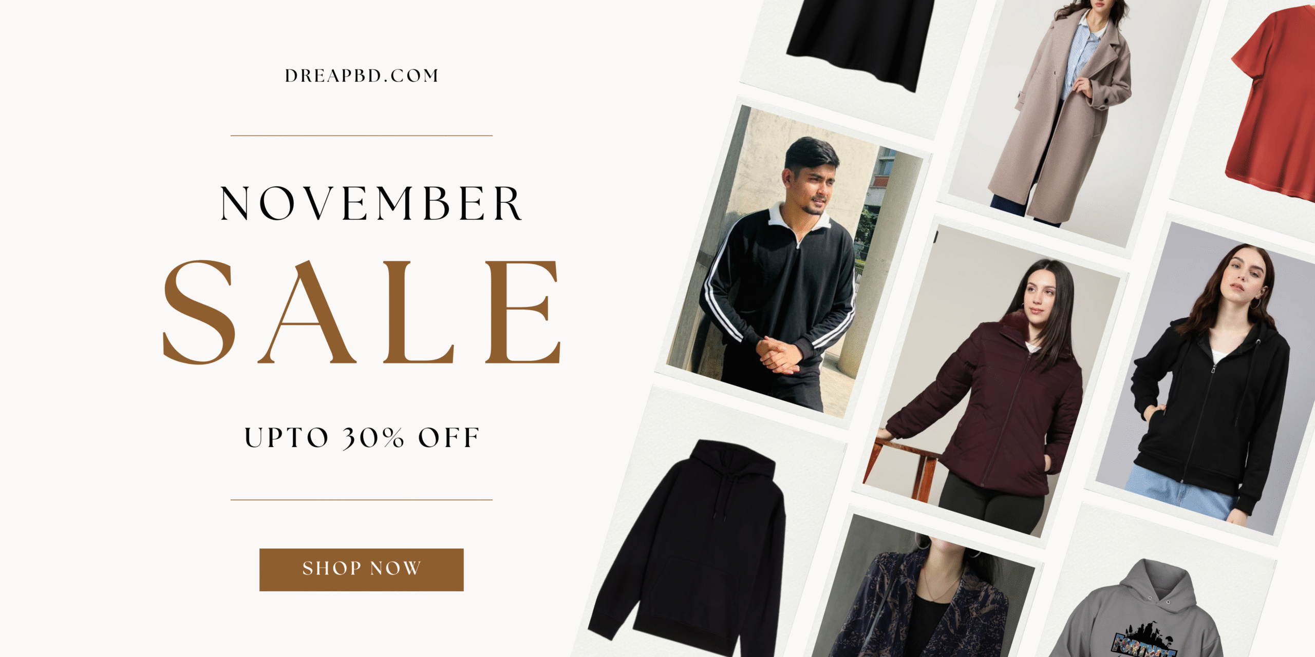 Day Sale Promotional Banner